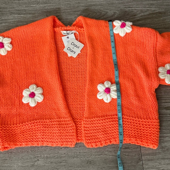 Davi & Dani Knot Open Cardigan NWT - Picture 6 of 8
